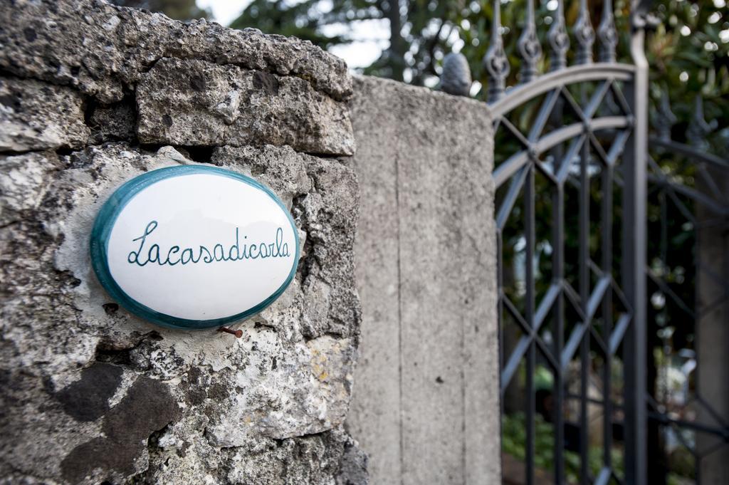 ラヴェッロLa Casa Di Carlaアパートメント エクステリア 写真